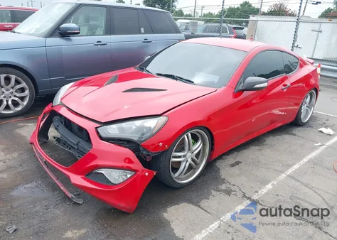 2015 Hyundai Genesis 3.8 Base z USA, uszkodzony, nr VIN KMHHT6KJ4FU129441